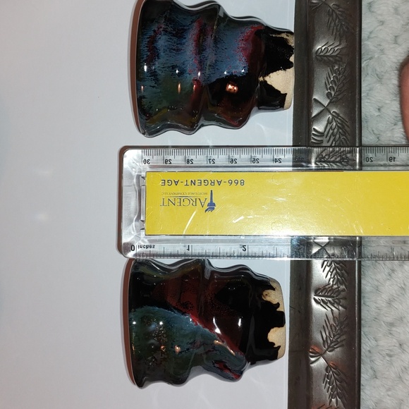 Joel Cherrico Pottery Cosmic Espresso Shot glasses set of 4 - Picture 7 of 13